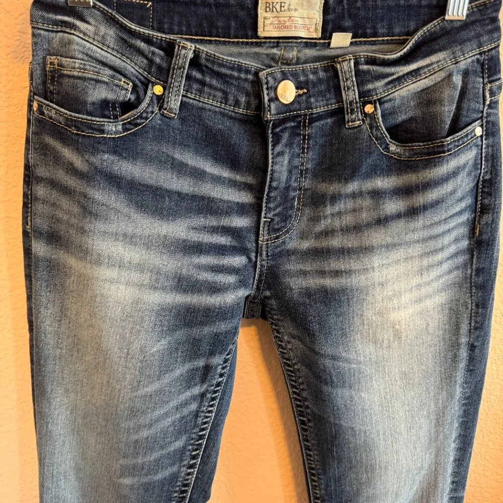 BKE Payton Tailored Bootcut Size 27x35.5 - Picture 7 of 8